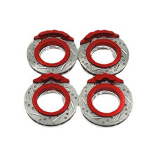 ÉTrier de Disque de Frein en MéTal pour  -Z  Z MA020 MA030 FWD AWD -Q8 1/28 RC Accessoires de PièCes de Mise à Niveau de Voiture