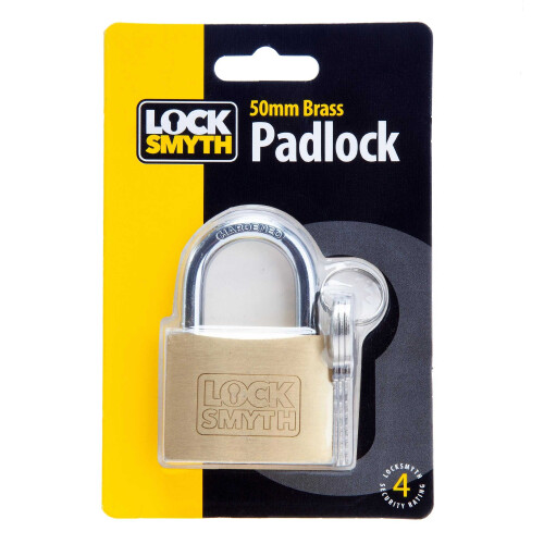 (30mm, Brass) Locksmyth Brass Padlock 2