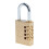 Locksmyth Brass Combination Padlock 1