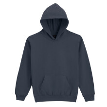 (9-11 Years, Dark Heather) Gildan Childrens/Kids Fleece Midweight Hoodie