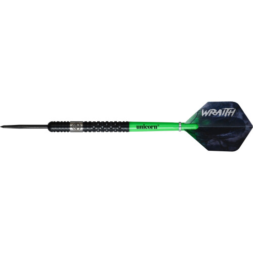 Unicorn (22g, Black/Green) Unicorn Wraith Smith Tungsten Darts 1