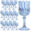 HTTBEIZI 7OZ Plastic Wine Glasses, Unbreakable Goblets for Events, Weddings, Parties 1