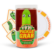 Exploding Kittens Presents, Pickle Grab - A Speed Grabbing Card Game - 2-6 Players - 15 Minutes to Play - Family Game Night - Fun for Kids, Teens, Adu