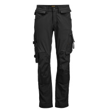 (34R, Black) Jobman Womens/Ladies Craftsman Stretch Trousers