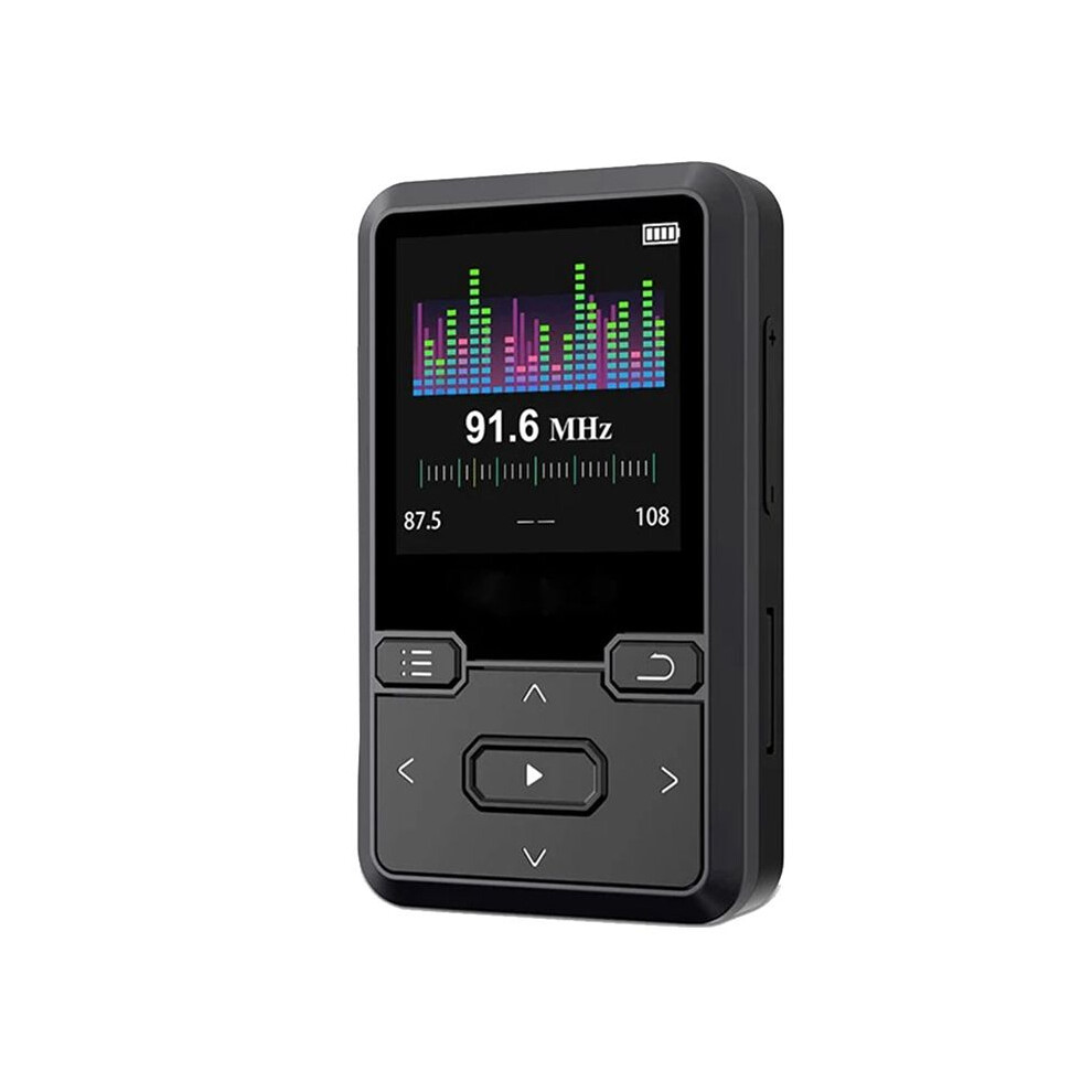 Protable Music Player Pedometer Fm Back Clip Sports Mp3 Player Hifi Lossless Sound Bt5.0 1.44 Inch Music Player-32G 6031602031509