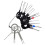 14pcs Auto Terminals Removal Key Tool Set Car Electrical Wiring Crimp Connector Extractor Puller Release (Silver) 1