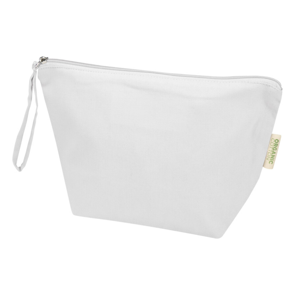 Floso (One Size, White) Organic 3L Cosmetic Bag