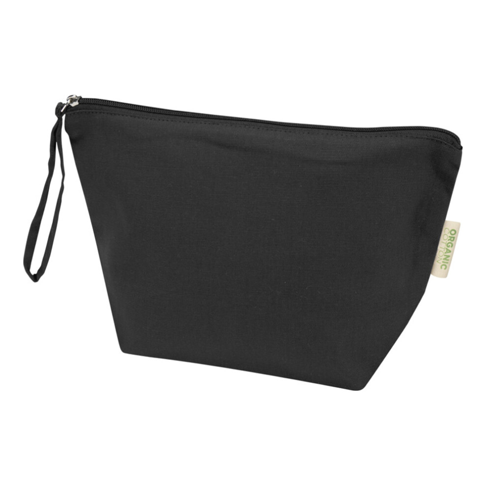 Floso (One Size, Black) Organic 3L Cosmetic Bag