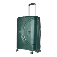 (32in, Green) Public Dealz Polypropylene Hardshell Luggage Set