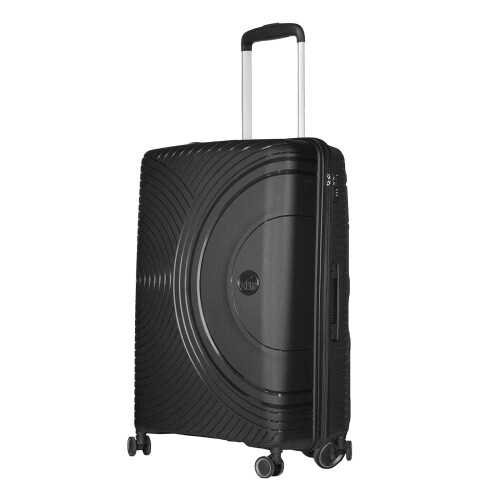 (32in, Black) Public Dealz Polypropylene Hardshell Luggage Set