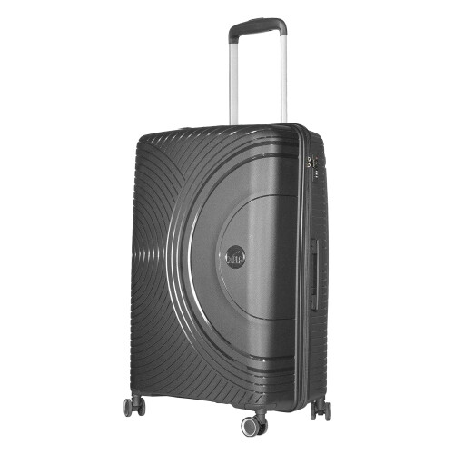 (32in, Grey) Public Dealz Polypropylene Hardshell Luggage Set