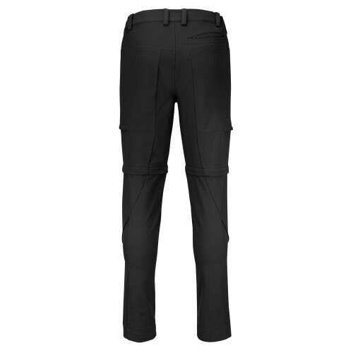(32R, Black) Printer Mens Ultra Plain Zip-Off Trousers 1