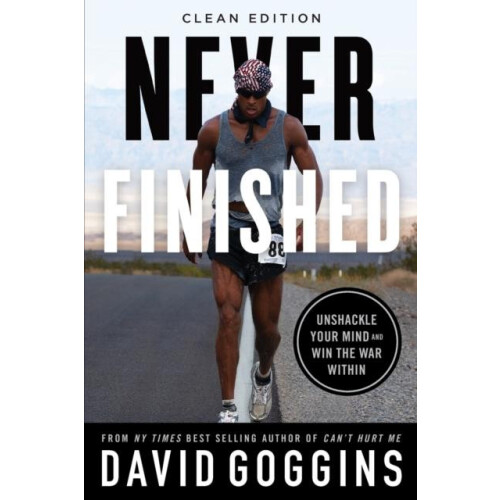 Never Finished by David Goggins Paperback Book