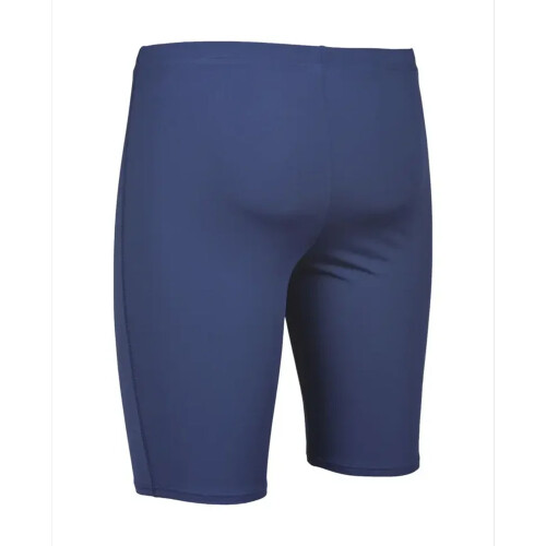 Arena (36R, Navy/White) Arena Mens Solid Jammer Shorts 1