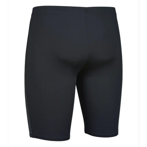 Arena (28R, Black/White) Arena Mens Solid Jammer Shorts 1