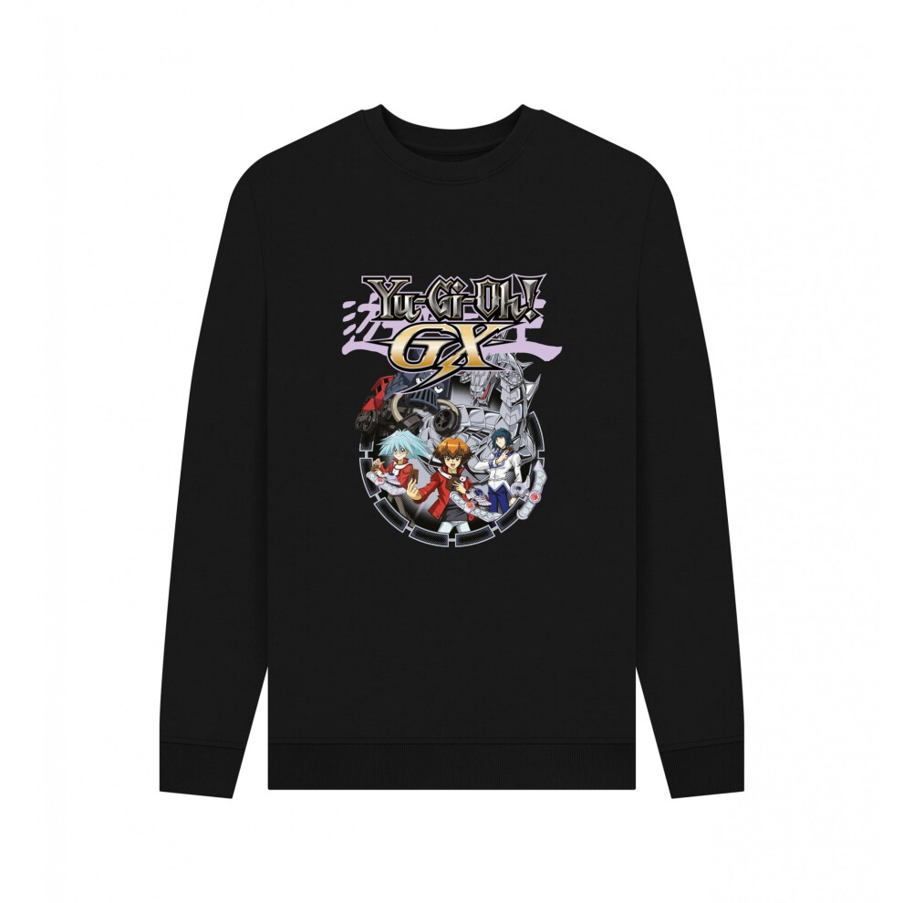 Yu-Gi-Oh! (M, ) Unisex Adult Gx Sweatshirt Black
