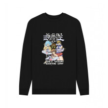 (M, Black) Yu-Gi-Oh! Unisex Adult Get Your Game On! Sweatshirt