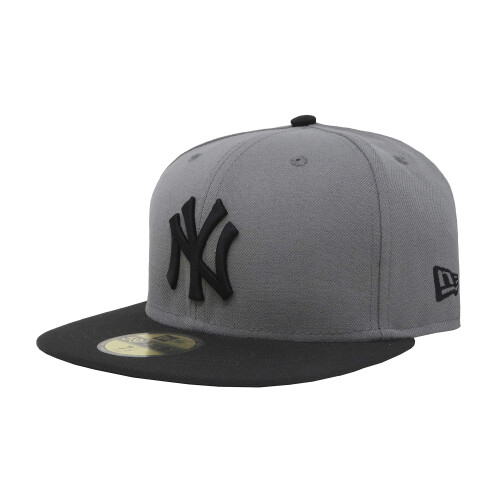New Era New Era 59Fifty Cap New York Yankees MLB Basic Storm Grau/Schwarz (7 1/4)