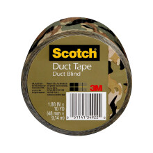 Scotch Klebeband, Camouflage, 1,88 in x 10 yd, 1 Rolle (910-CMO-C)