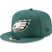 New Era NFL 9FIFTY Team Color Adjustable Snapback Hat Cap - One Size (US, Alpha, One Size, Philadelphia Eagles - Green)