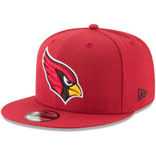 New Era NFL 9FIFTY Team Color Adjustable Snapback Hat Cap - One Size (US, Alpha, One Size, Arizona Cardinals - Red)