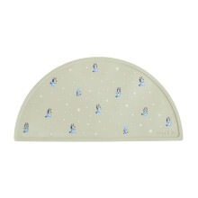mushie x Bluey Tappetino in Silicone per Bambini | Design Antiscivolo Senza BPA (Bluey Sage)