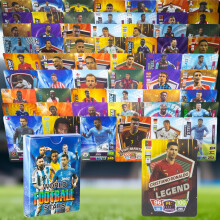 2025 Voetbal Handelskaarten | 55 Unieke Verzamelkaarten per Doos | Premium Papier, Voor Voetbalfans van Alle Leeftijden