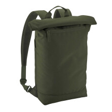 (One Size, Pine Green) Bagbase Simplicity Lite Roll Top Backpack