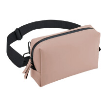 (One Size, Nude Pink) Bagbase Matte PU Crossbody Bag