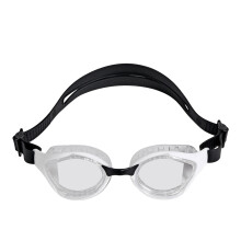(One Size, Clear/White) Arena Air Bold Swipe Swimming Goggles