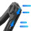 Game Controller Charging Dock Grip with LED Indicator for   Joy Con  Charger Controller Accessories 2