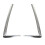 Front Bumper Grille Chrome Molding Trim for  YARIS IA 2016-2018 3