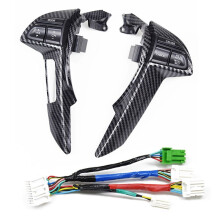 Car Steering Wheel Cruise Control Multifunction  Volume Adjustment Button for  Accord 2008-2012 ,with Holes