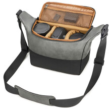 Professional Digital SLR Camera Bags Lens Photography Bag Waterproof Leather Shoulder Bag for // Camera A