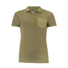 (XL, Moss Green) James Harvest Womens/Ladies Pinedale Piqué Polo Shirt