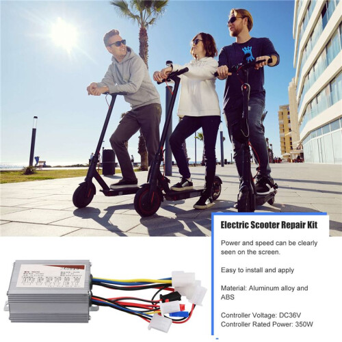 Electric Bike Bicycle Brushed Controller 36V 350W Electric Scooter Controller Brush  Motor Speed Controller 2