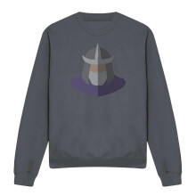 (S, Black) Teenage Mutant Ninja Turtles Unisex Adult Shredder Face Sweatshirt
