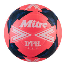 (3, Fluorescent Pink/White/Black) Mitre Impel One Football
