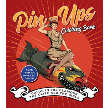 PinUps Coloring Book by Editors of Chartwell Books Paperback Book
