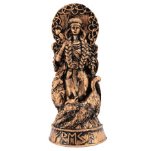 Freyja Standbeeld Freya Noorse Goden Carving Altaar Heidense Asatru Viking God Godinnen Sculptuur Scandinavische Pantheons-A