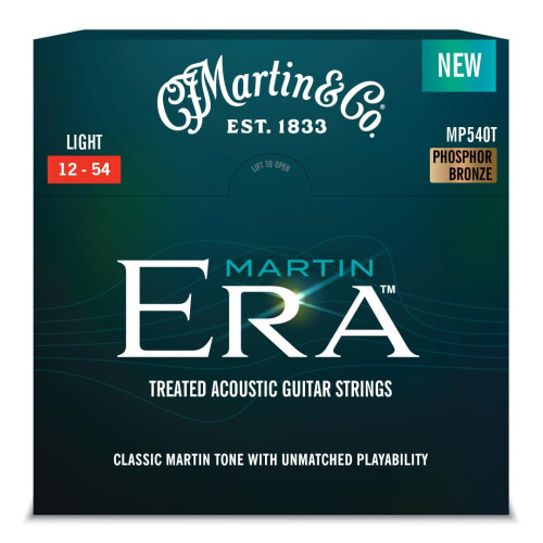 Martin MP540T Era Acoustic Guitar Strings, Light
