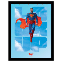 Superman Lookup Framed Poster