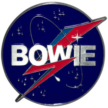David Bowie Pin NASA Badge