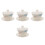 4Stk Kungfu Teetassen Mit Deckel Keramik Tee-Set 7