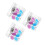 3Stk Leichter Transpareneter Stickerrollenhalter Für Bürogebrauch 5