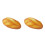 2Stk Künstliches Brotdisplay PU Langlebige Orange 10