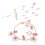6Stk Handmade Baby Mobile Holz 2