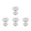 4Sets Atv Motor Seitenschutz Silber ABS Abdeckung Leicht Portable 4