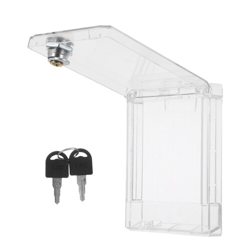 5Sets Schlossfähige Elektrische Schutzbox Kunststoff 1