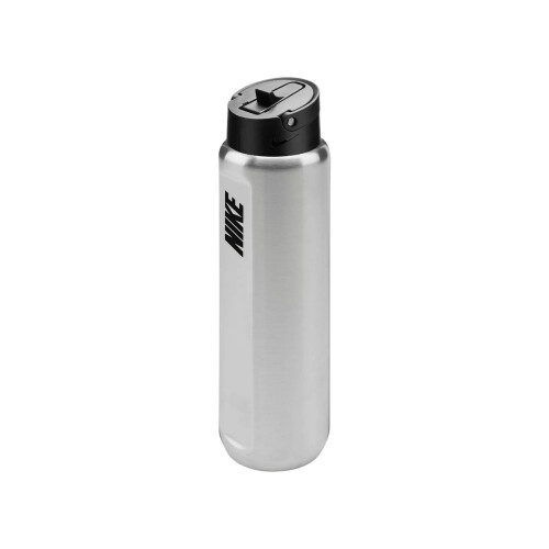 Nike (One Size, Steel) Nike Recharge Straw Bottle 1